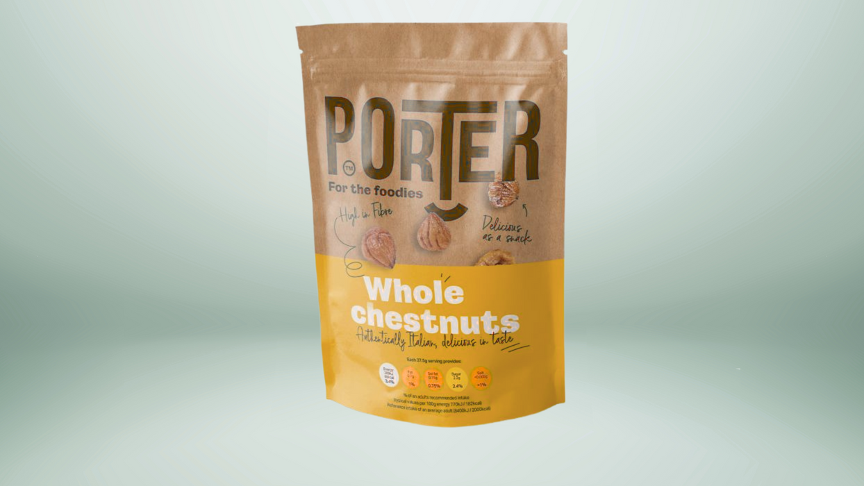 Porter - Whole Natural Chestnuts 150g