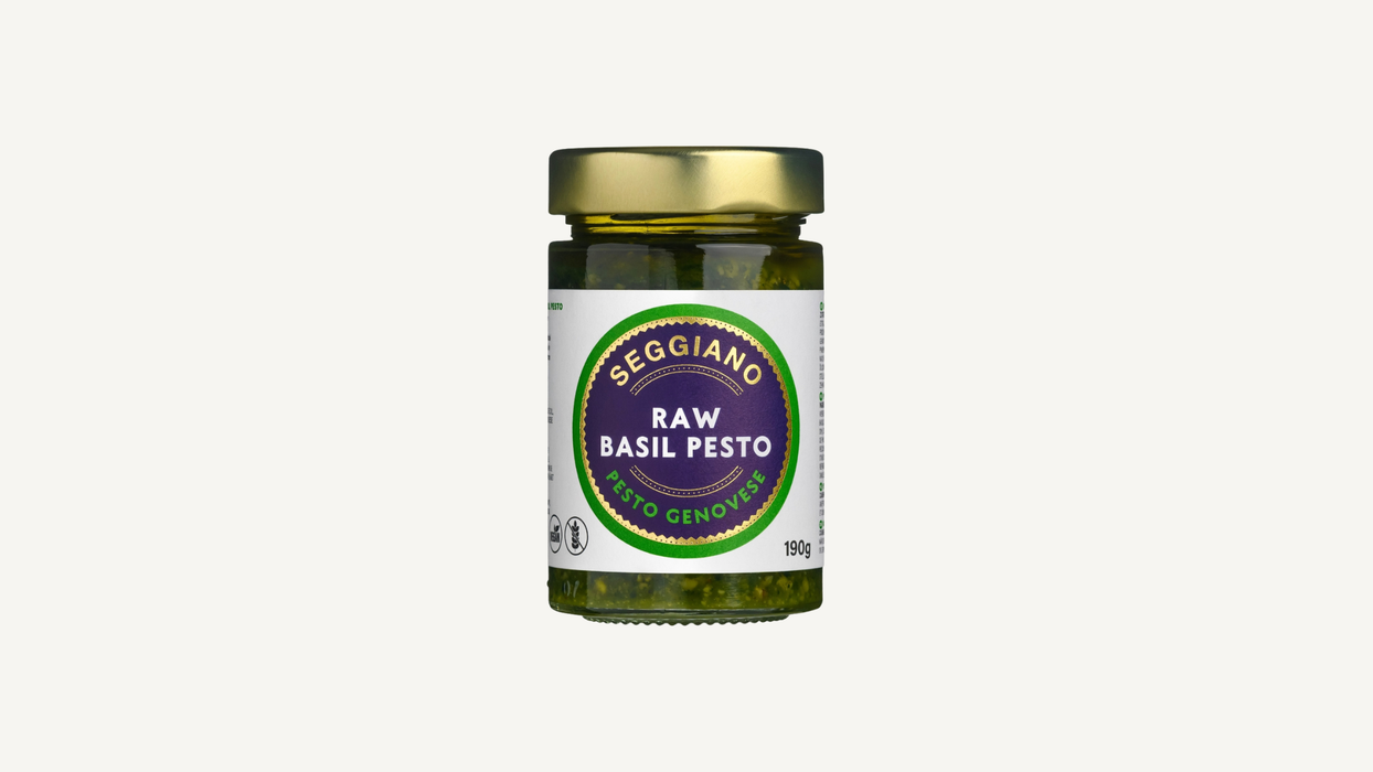 Seggiano Raw Basil Pesto 190g