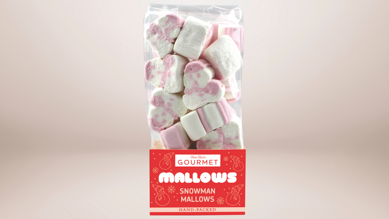 Bon Bons Snowman Mallows 165g