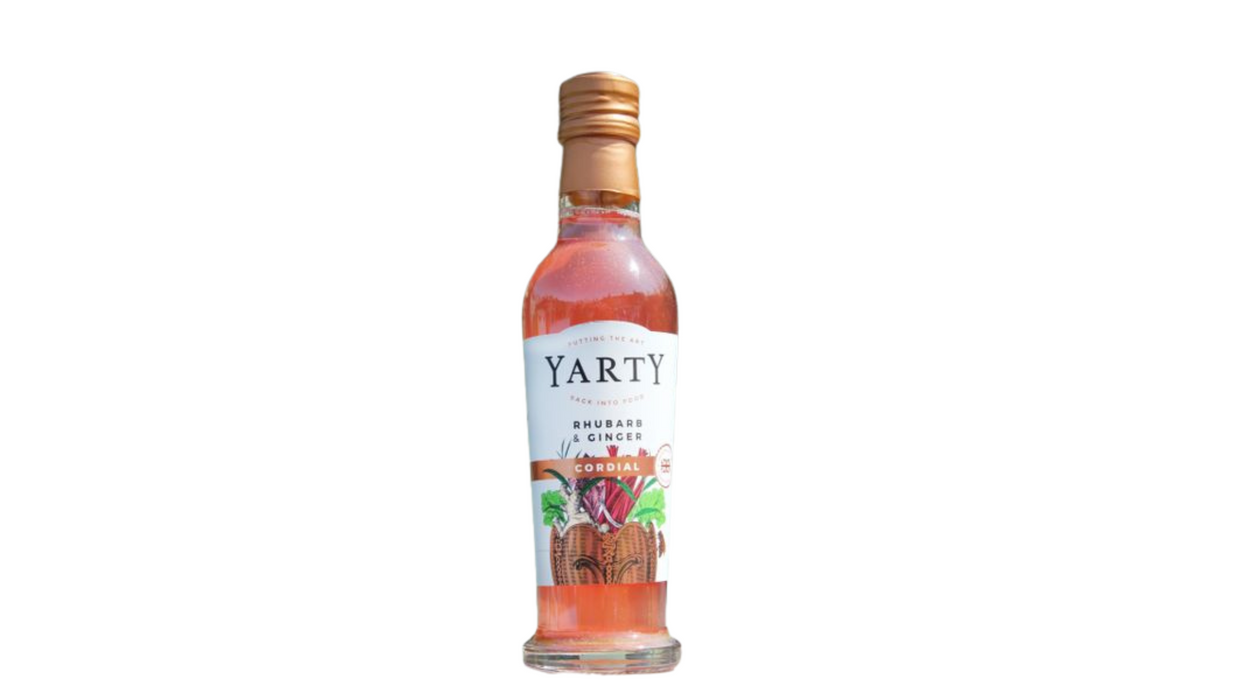 Yarty Rhubarb & Ginger Cordial 250ml