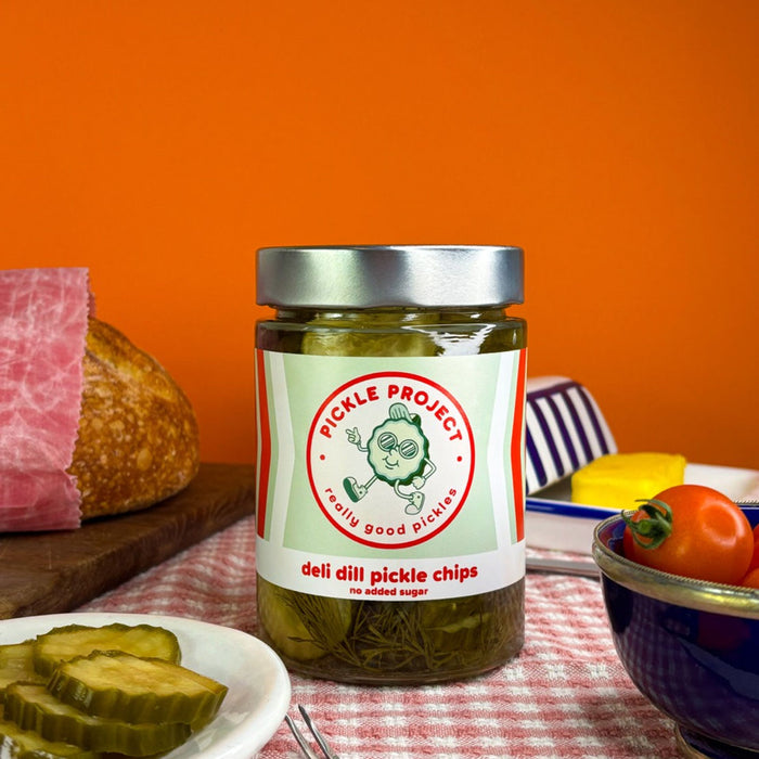 Pickle Project Deli Dill Pickle Chips 500g