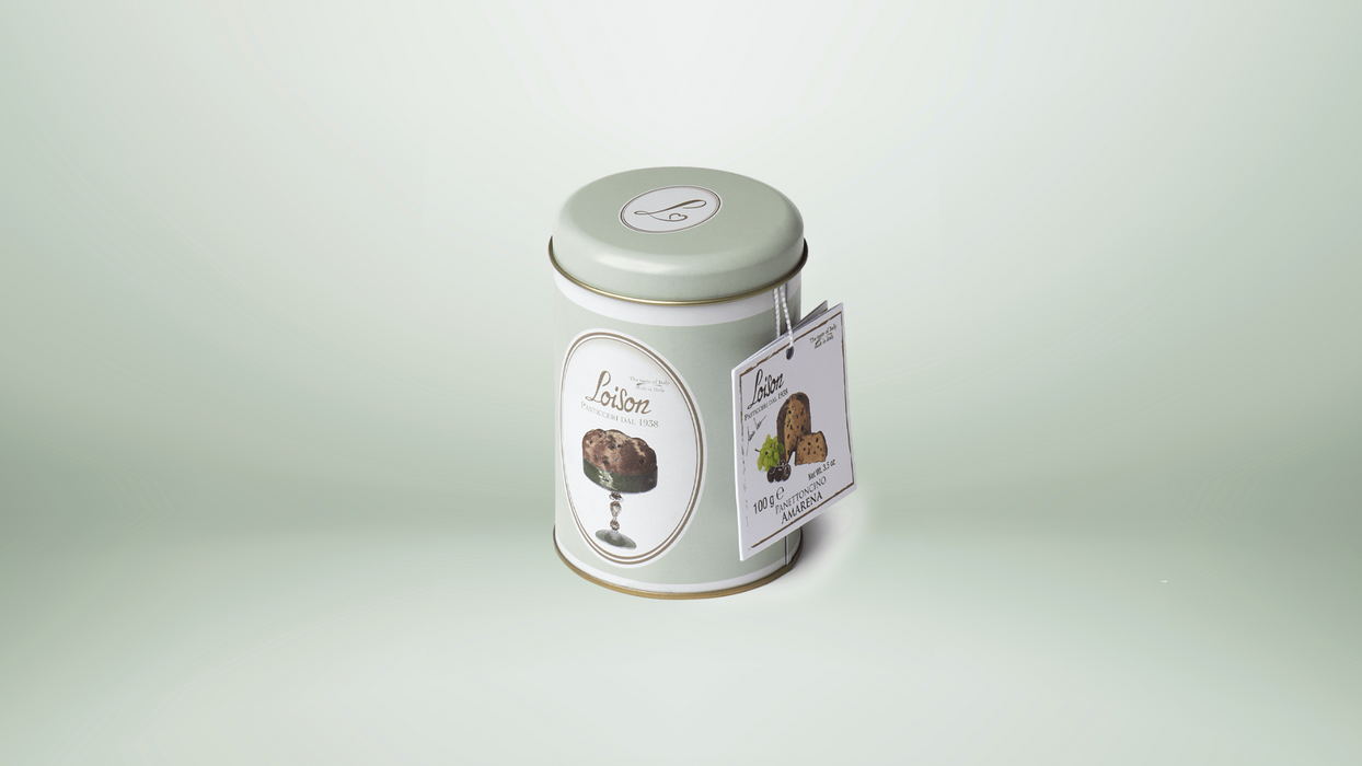 Loison Cherry Panettoncino Gift Tin 100g