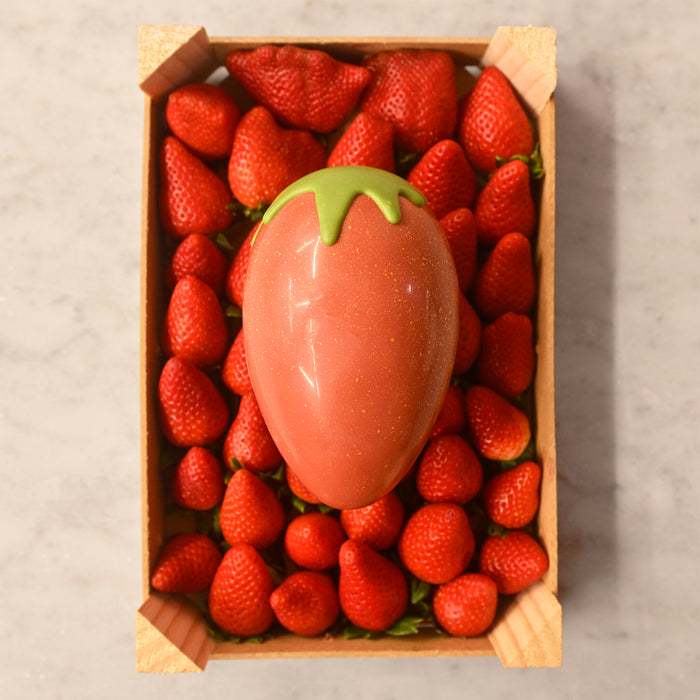 Melt Strawberry Dairy-Free Easter Egg