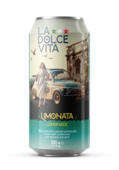 La Dolce Vita Lemonade Soda 4 Pack