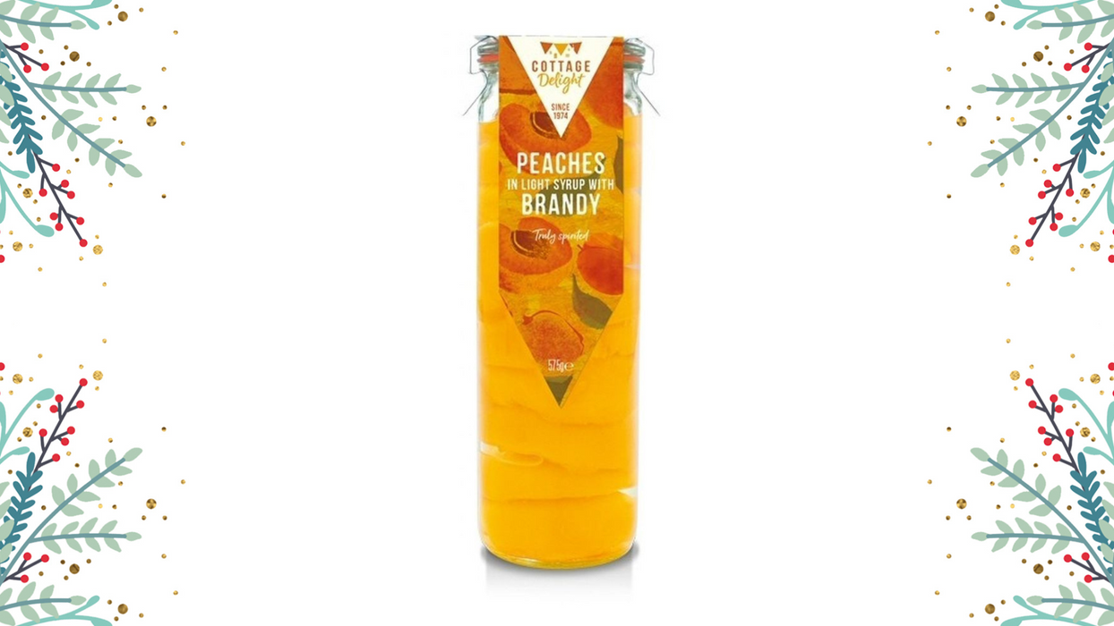 Cottage Delight Peaches with Brandy 575g