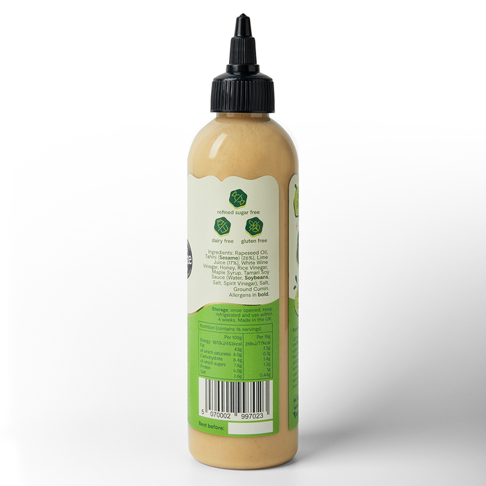 All Dressed Up Tahini & Lime Dressing 250ml