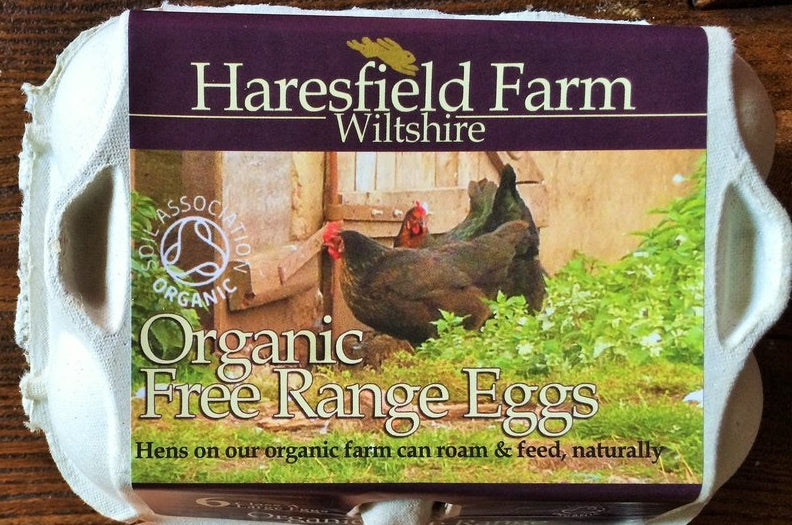 Haresfield Large Organic Eggs (Free Range)