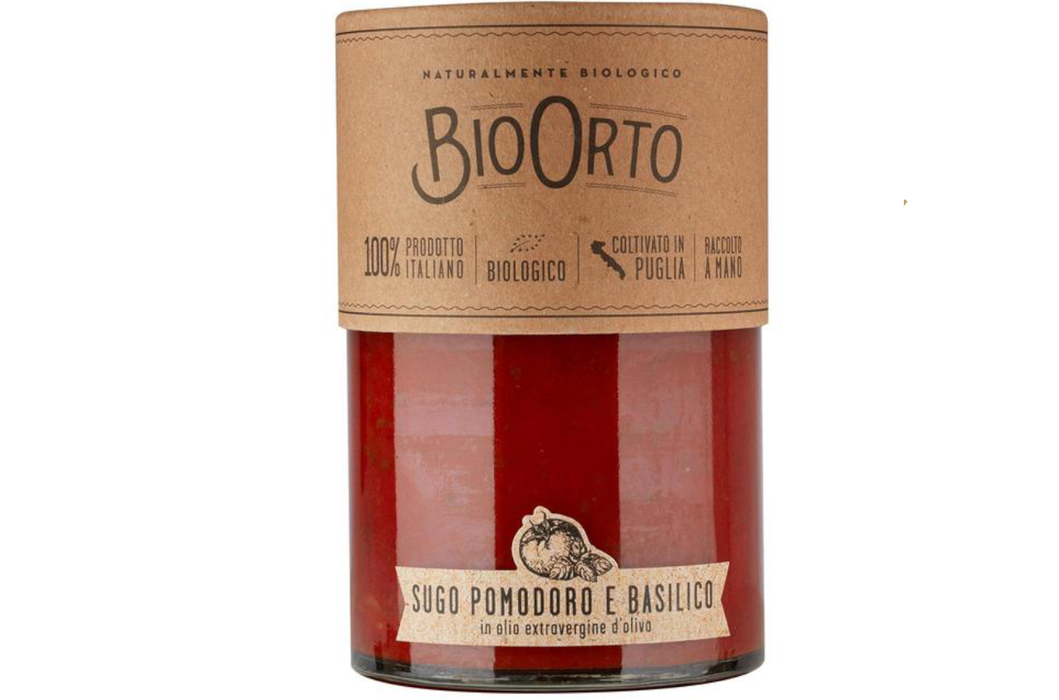 Bio Orto Sauce - Organic Tomato & Basil Pasta Sauce