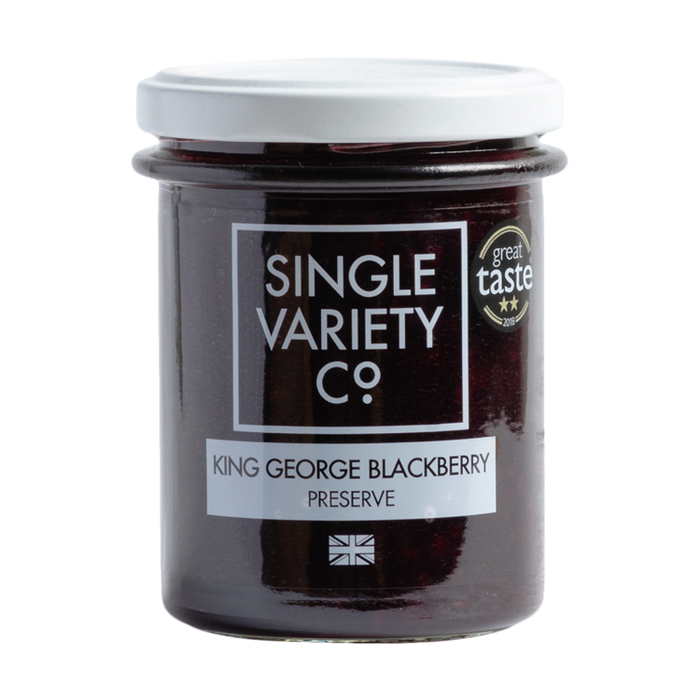 Single Variety King George Blackberry Preserve 225g