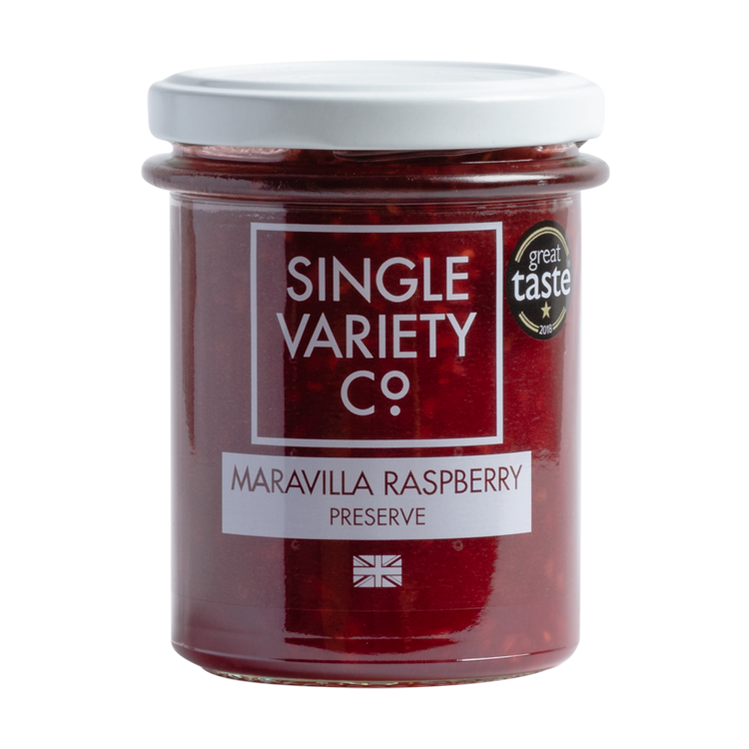 Single Variety Maravilla Raspberry Preserve 225g — Lidgates Butchers